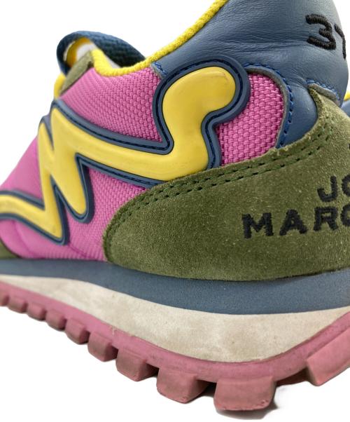 THE JOGGER MARC JACOBS（ザ ジョガー マーク ジェイコブス）THE JOGGER MARC JACOBS (ザ ジョガー マーク ジェイコブス) ローカットスニーカー ピンク×イエロー サイズ:SIZE 37の古着・服飾アイテム