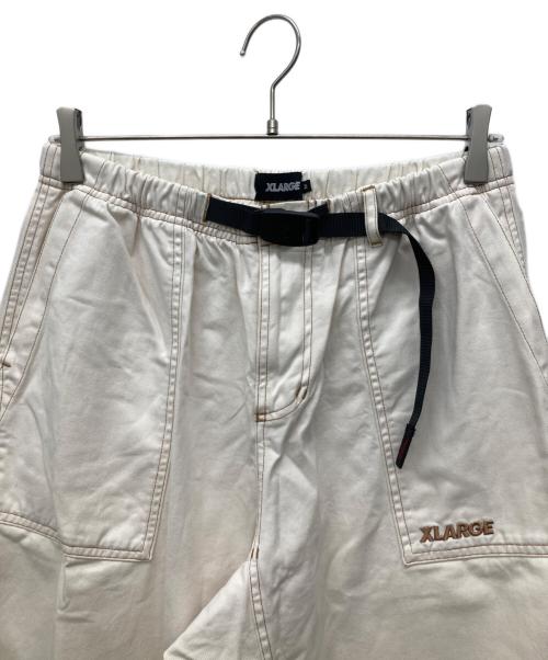 X-LARGE（エクストララージ）X-LARGE (エクストララージ) GRAMICCI (グラミチ) ベイカーパンツ ホワイト サイズ:SIZE Mの古着・服飾アイテム