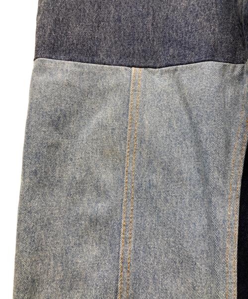 X-LARGE（エクストララージ）X-LARGE (エクストララージ) パッチワークデニムパンツ インディゴ サイズ:32の古着・服飾アイテム