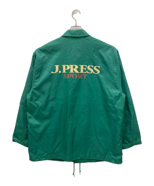 J.PRESS（ジェイプレス）J.PRESS (ジェイプレス) 90’ｓコーチジャケット グリーン サイズ:SIZE Mの古着・服飾アイテム