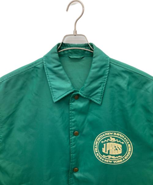 J.PRESS（ジェイプレス）J.PRESS (ジェイプレス) 90’ｓコーチジャケット グリーン サイズ:SIZE Mの古着・服飾アイテム