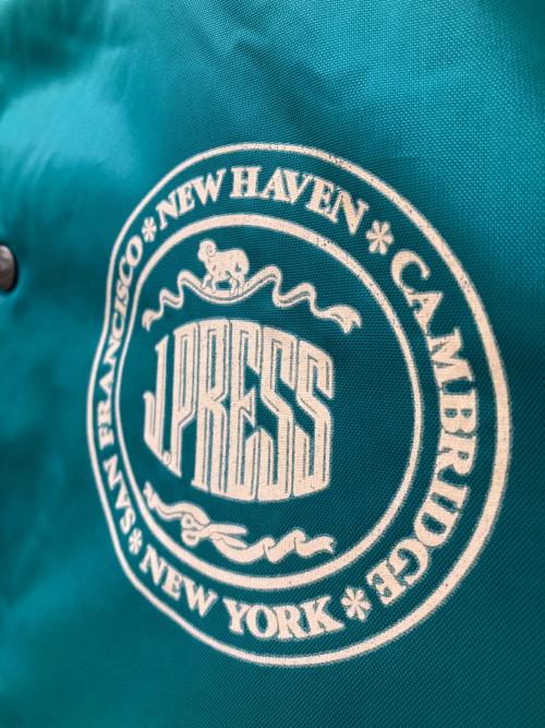 J.PRESS（ジェイプレス）J.PRESS (ジェイプレス) 90’ｓコーチジャケット グリーン サイズ:SIZE Mの古着・服飾アイテム