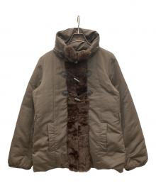 Max Mara WEEK END LINE（マックスマーラ ウイークエンドライン）の古着「中綿ジャケット」｜ブラウン