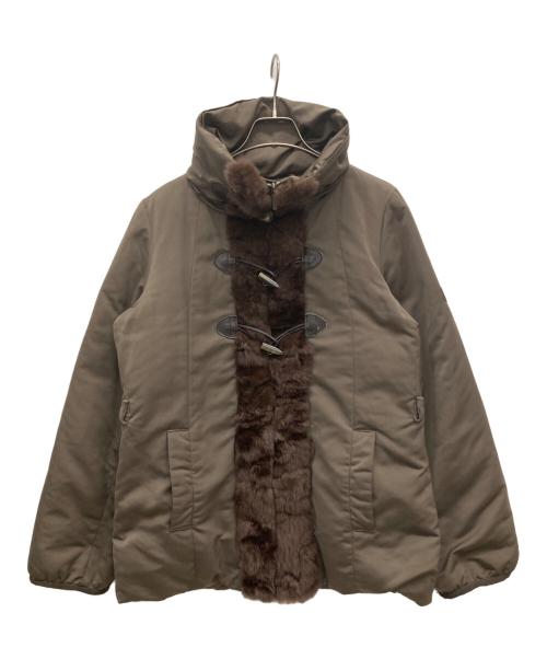 Max Mara WEEK END LINE（マックスマーラ ウイークエンドライン）Max Mara WEEK END LINE (マックスマーラ ウイークエンドライン) 中綿ジャケット ブラウン サイズ:40の古着・服飾アイテム