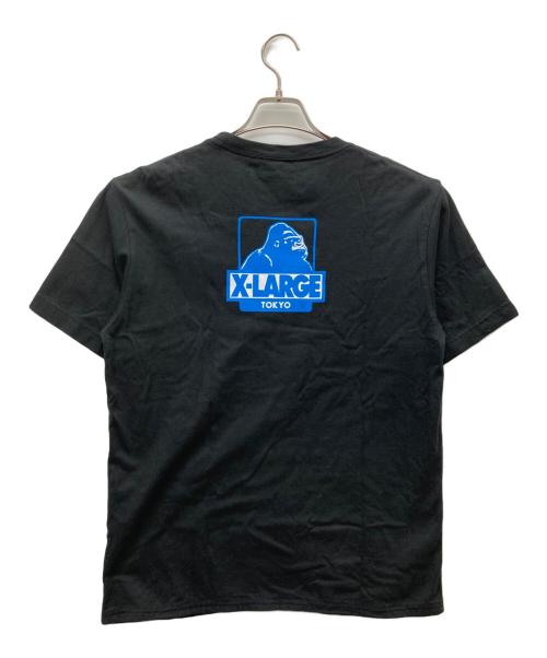 DISNEY（ディズニー）DISNEY (ディズニー) X-LARGE (エクストララージ) 半袖カットソー ブラック サイズ:SIZE Mの古着・服飾アイテム