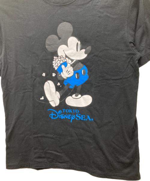 DISNEY（ディズニー）DISNEY (ディズニー) X-LARGE (エクストララージ) 半袖カットソー ブラック サイズ:SIZE Mの古着・服飾アイテム