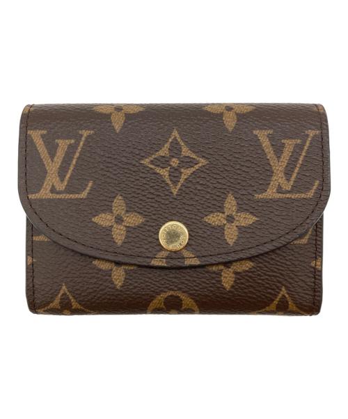 LOUIS VUITTON（ルイ ヴィトン）LOUIS VUITTON (ルイ ヴィトン) ポルトモネ･ロザリ ブラウンの古着・服飾アイテム