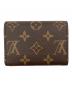 LOUIS VUITTON (ルイ ヴィトン) ポルトモネ･ロザリ ブラウン：35000円
