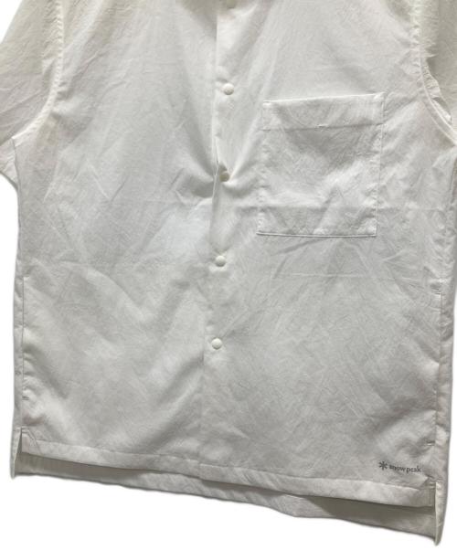 Snow peak（スノーピーク）Snow peak (スノーピーク) BreathableQuickDryShirts ホワイト サイズ:SIZE Mの古着・服飾アイテム