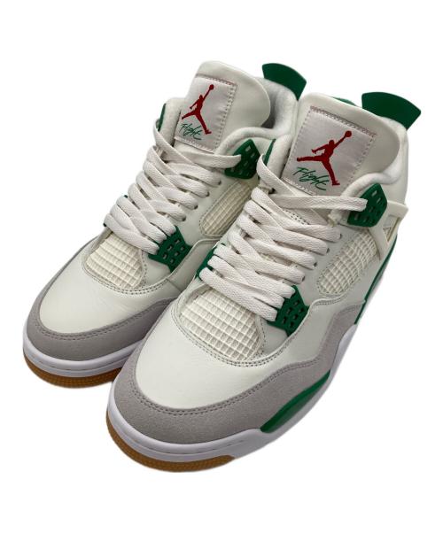 NIKE（ナイキ）NIKE (ナイキ) エアジョーダン4 レトロ スペシャル グリーン×ホワイト サイズ:28㎝の古着・服飾アイテム
