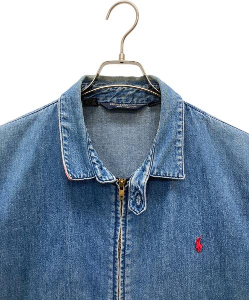 POLO RALPH LAUREN（ポロ・ラルフローレン）POLO RALPH LAUREN (ポロ・ラルフローレン) 80-90'sスイングデニムジャケット インディゴ サイズ:SIZE XLの古着・服飾アイテム