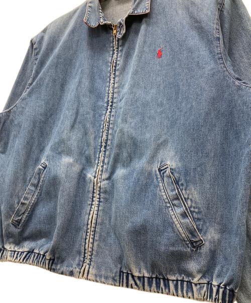 POLO RALPH LAUREN（ポロ・ラルフローレン）POLO RALPH LAUREN (ポロ・ラルフローレン) 80-90'sスイングデニムジャケット インディゴ サイズ:SIZE XLの古着・服飾アイテム