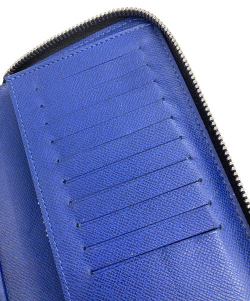 LOUIS VUITTON（ルイ ヴィトン）LOUIS VUITTON (ルイ ヴィトン) タイガラマ ジッピーウォレットヴェルティカル ブルーの古着・服飾アイテム