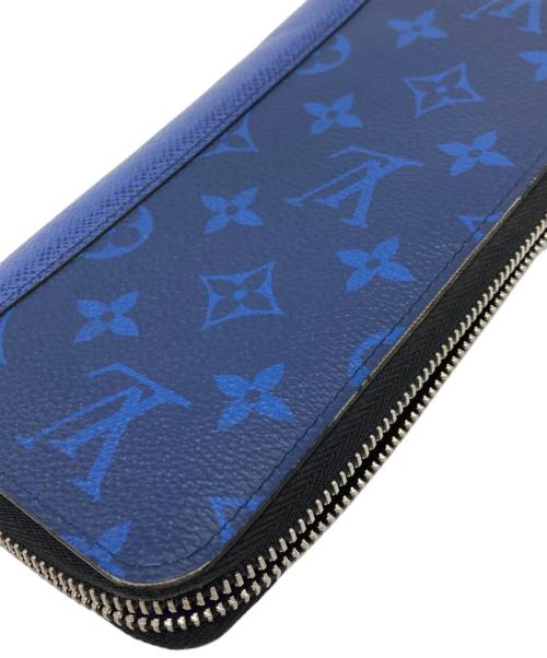 LOUIS VUITTON（ルイ ヴィトン）LOUIS VUITTON (ルイ ヴィトン) タイガラマ ジッピーウォレットヴェルティカル ブルーの古着・服飾アイテム