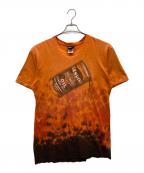 HARLEY-DAVIDSONハーレーダビッドソン）の古着「Tシャツ」｜オレンジ