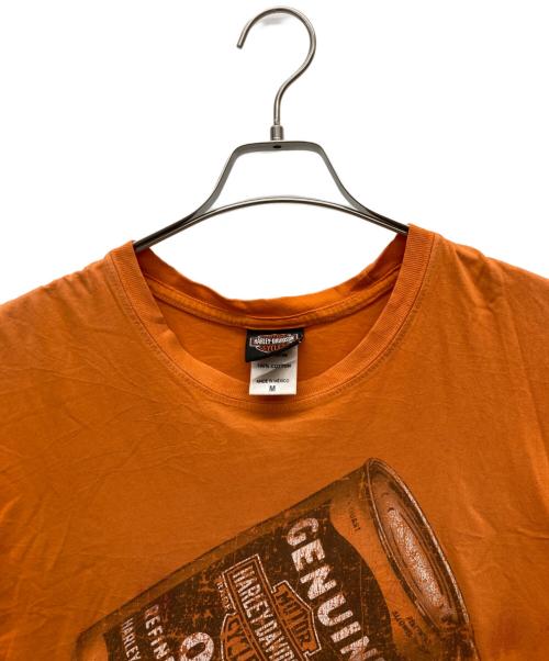 HARLEY-DAVIDSON（ハーレーダビッドソン）HARLEY-DAVIDSON (ハーレーダビッドソン) Tシャツ オレンジ サイズ:SIZE Mの古着・服飾アイテム