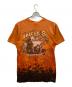 HARLEY-DAVIDSON (ハーレーダビッドソン) Tシャツ オレンジ サイズ:SIZE M：7000円