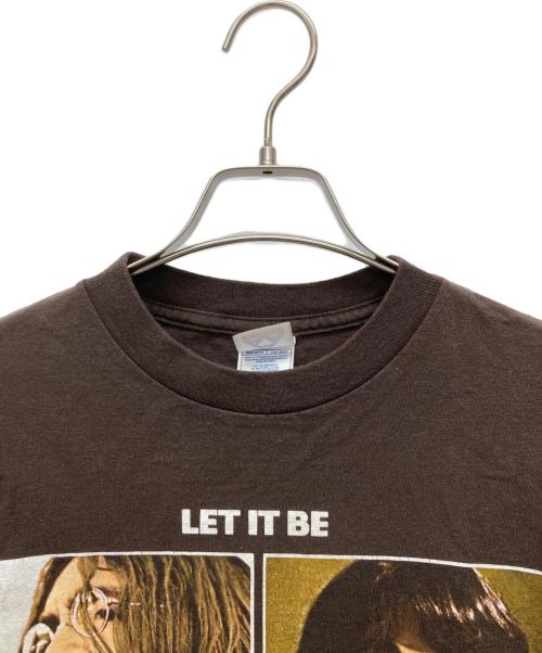 ALSTYLE APPAREL & ACTIVEWEAR（アレスタイルアパレル＆アクティブウェア）ALSTYLE APPAREL & ACTIVEWEAR (アレスタイルアパレル＆アクティブウェア) 00’SビートルズTシャツ ブラウン サイズ:SIZE Mの古着・服飾アイテム