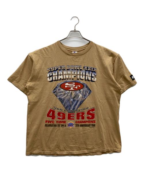 STARTER（スターター）STARTER (スターター) 90’S 袖シングル ベージュ サイズ:SIZE XLの古着・服飾アイテム