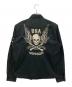 VANSON (バンソン) スタッズ付バック刺繍デザインシャツジャケット ブラック サイズ:SIZE XL：8000円