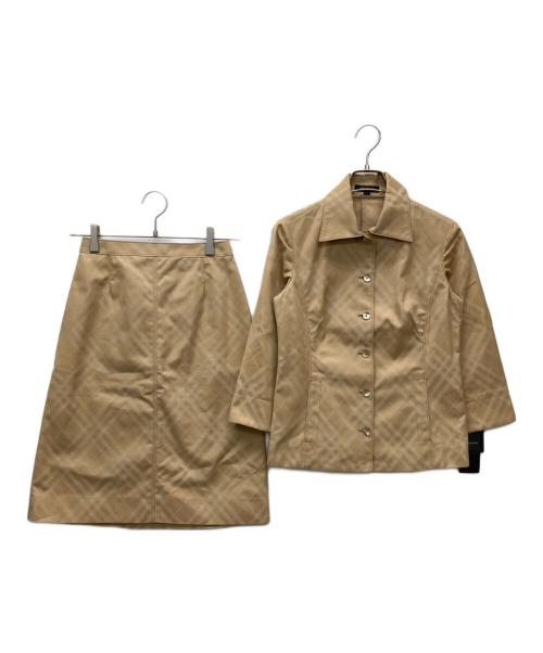 BURBERRY LONDON（バーバリーロンドン）BURBERRY LONDON (バーバリーロンドン) セットアップ ベージュ サイズ:SIZE 5の古着・服飾アイテム