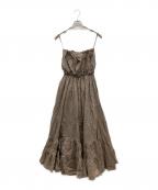 MARIHAマリハ）の古着「キャミソールワンピース」｜ベージュ