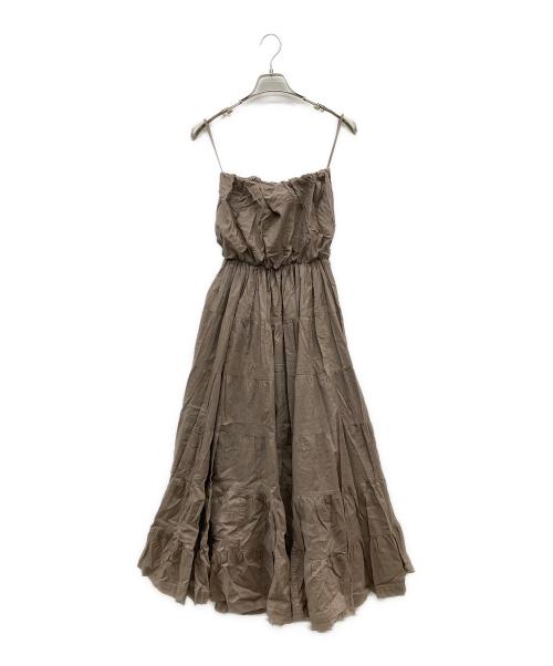 MARIHA（マリハ）MARIHA (マリハ) キャミソールワンピース ベージュ サイズ:SIZE Fの古着・服飾アイテム