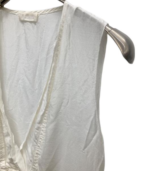 CP Shades（シーピーシェイズ）CP Shades (シーピーシェイズ) シrク混ワンピ ホワイト サイズ:SIZE XSの古着・服飾アイテム