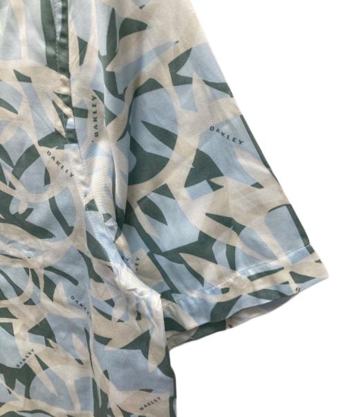 OAKLEY（オークリー）OAKLEY (オークリー) Printed SS Shirt ブルー サイズ:SIZE L 未使用品の古着・服飾アイテム