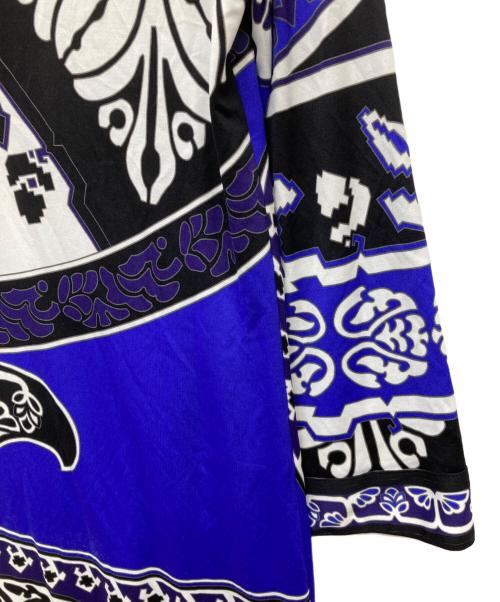 LAONARD（レオナード）LAONARD (レオナード) ワンピース ブラック×ブルー サイズ:SIZE 38の古着・服飾アイテム