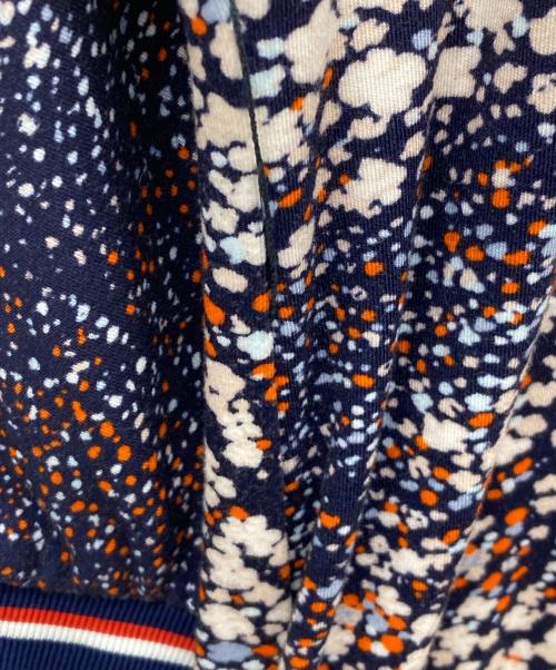 LAONARD（レオナード）LAONARD (レオナード) 総柄ワンピース ネイビー×ベージュ サイズ:SIZE 38の古着・服飾アイテム