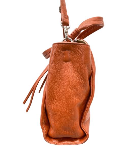 Papillonner（パピヨネ）Papillonner (パピヨネ) 2WAYバッグ ブラウンの古着・服飾アイテム