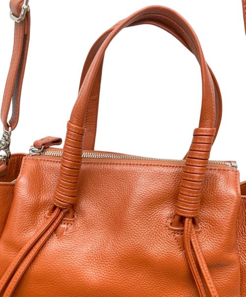 Papillonner（パピヨネ）Papillonner (パピヨネ) 2WAYバッグ ブラウンの古着・服飾アイテム