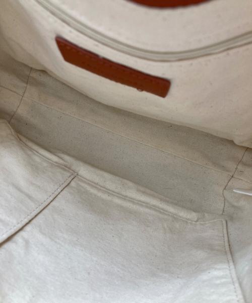 Papillonner（パピヨネ）Papillonner (パピヨネ) 2WAYバッグ ブラウンの古着・服飾アイテム