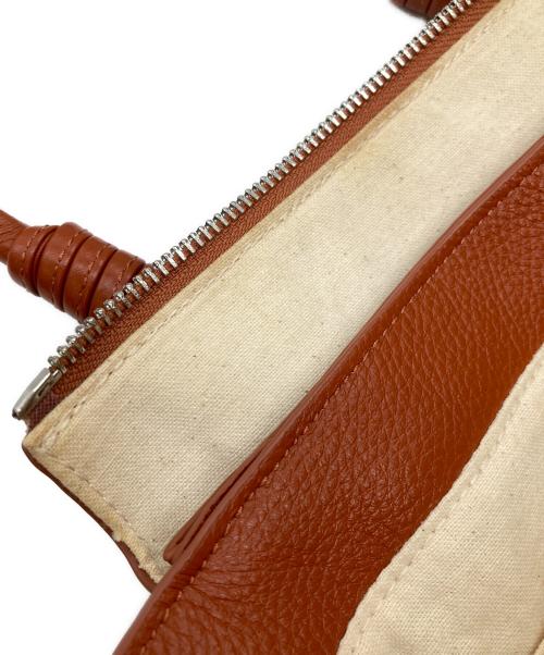 Papillonner（パピヨネ）Papillonner (パピヨネ) 2WAYバッグ ブラウンの古着・服飾アイテム