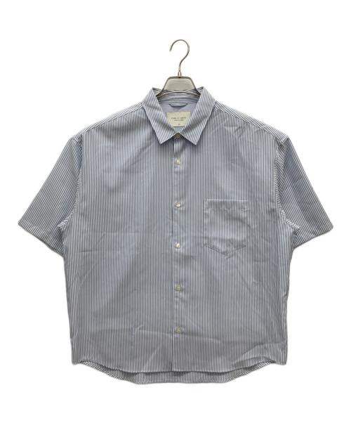PUBLIC TOKYO（パブリックトウキョウ）PUBLIC TOKYO (パブリックトウキョウ) コンフォートリラックスレギュラー半袖シャツ ブルー サイズ:SIZE 03の古着・服飾アイテム