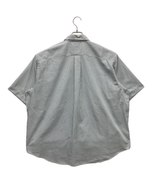 DANTON（ダントン）DANTON (ダントン) オックスドットボタン ボタンダウン 半袖シャツ グリーン サイズ:42の古着・服飾アイテム