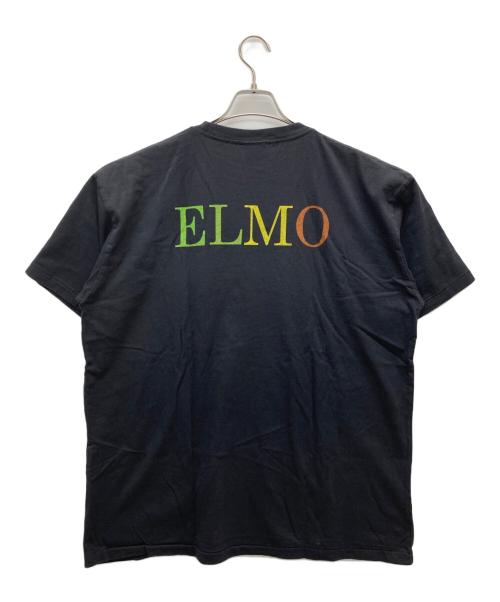 セサミストリート（セサミストリート）セサミストリート (セサミストリート) ダークエルモTシャツ ブラック サイズ:Lの古着・服飾アイテム