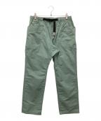 go slow caravanゴースローキャラバン）の古着「脇ポケイージーパンツ」｜グリーン