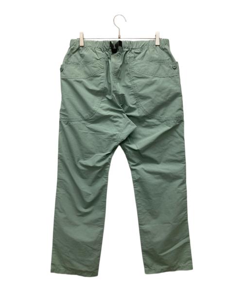go slow caravan（ゴースローキャラバン）go slow caravan (ゴースローキャラバン) 脇ポケイージーパンツ グリーン サイズ:5の古着・服飾アイテム