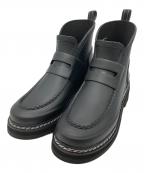 HUNTERハンター）の古着「リファインドスティッチ ブーツ」｜ブラック