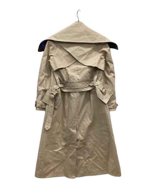CHARLES JEFFREY LOVERBOY（チャールズ ジェフリー ラバーボーイ）CHARLES JEFFREY LOVERBOY (チャールズ ジェフリー ラバーボーイ) 20AW トレンチコート ベージュ サイズ:XSの古着・服飾アイテム