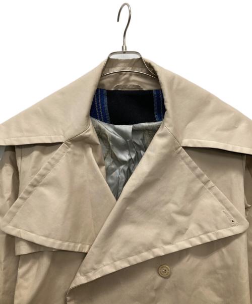 CHARLES JEFFREY LOVERBOY（チャールズ ジェフリー ラバーボーイ）CHARLES JEFFREY LOVERBOY (チャールズ ジェフリー ラバーボーイ) 20AW トレンチコート ベージュ サイズ:XSの古着・服飾アイテム