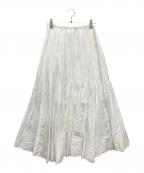 CP Shades×Ron Hermanシーピーシェイズ×ロンハーマン）の古着「シフォンスカート」｜ホワイト