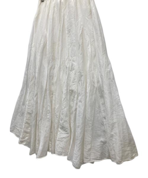 CP Shades（シーピーシェイズ）CP Shades (シーピーシェイズ) Ron Herman (ロンハーマン) シフォンスカート ホワイト サイズ:XSの古着・服飾アイテム
