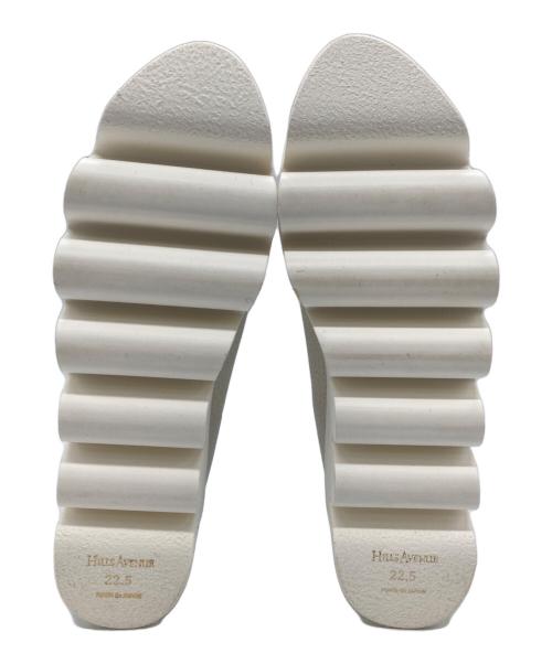 hills avenue（ヒルズアヴェニュー）hills avenue (ヒルズアヴェニュー) シューズ アイボリー サイズ:22.5の古着・服飾アイテム
