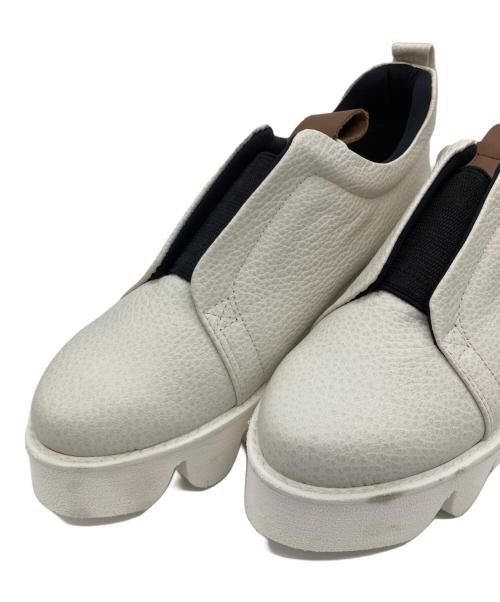 hills avenue（ヒルズアヴェニュー）hills avenue (ヒルズアヴェニュー) シューズ アイボリー サイズ:22.5の古着・服飾アイテム