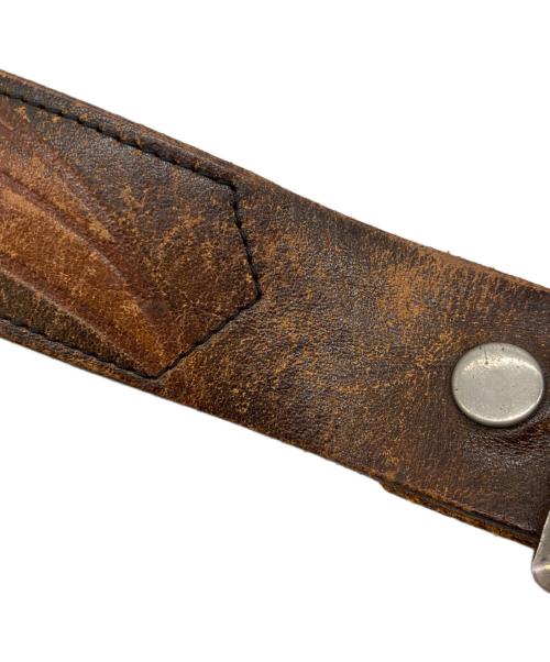 HARLEY-DAVIDSON（ハーレーダビッドソン）HARLEY-DAVIDSON (ハーレーダビッドソン) ナバホバックルベルト ブラウン サイズ:30の古着・服飾アイテム