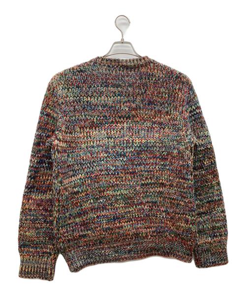 gadid anoniem（ガディッド アノニム）gadid anoniem (ガディッド アノニム) クルーネックニット マルチカラー サイズ:FREEの古着・服飾アイテム