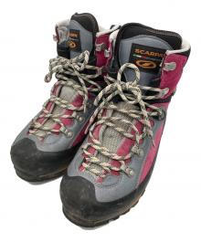 SCARPA（スカルパ）の古着「トレッキングシューズ」｜ピンク×ブラック